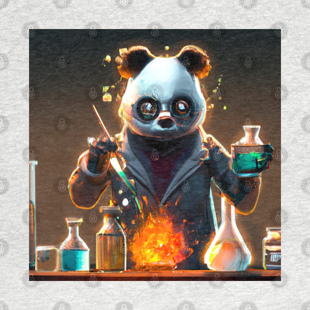 Panda Scientist #1 by pandas doing stuff